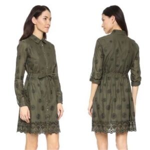 Diane Von Furstenberg Embroidered Dress